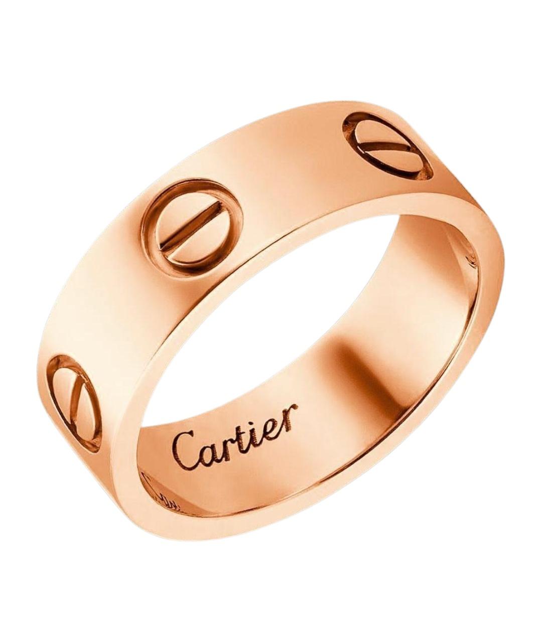 CARTIER Золотое кольцо из розового золота, фото 1