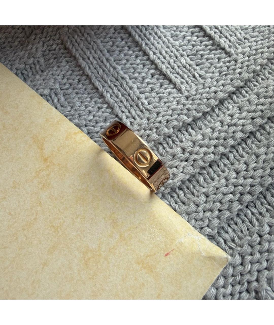 CARTIER Золотое кольцо из розового золота, фото 6