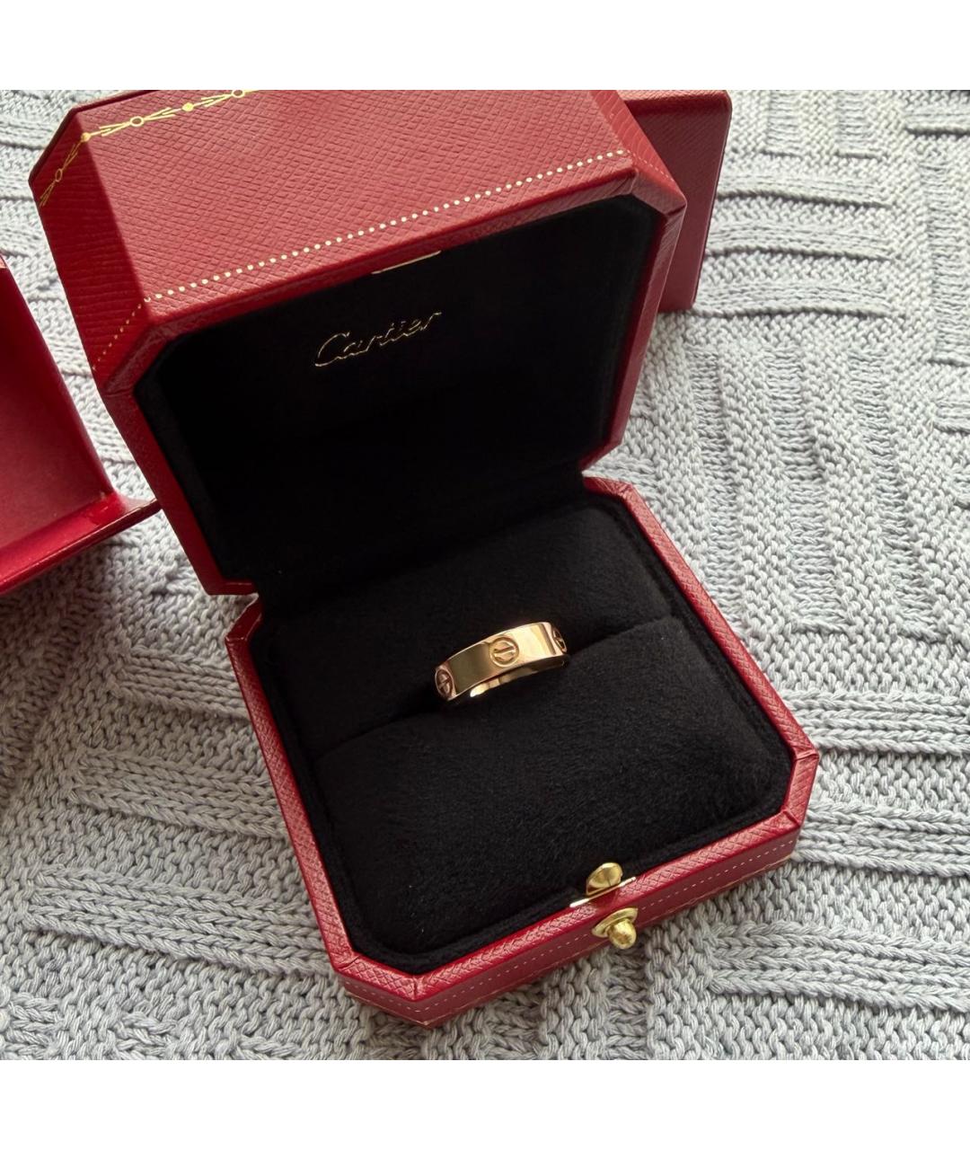 CARTIER Золотое кольцо из розового золота, фото 3