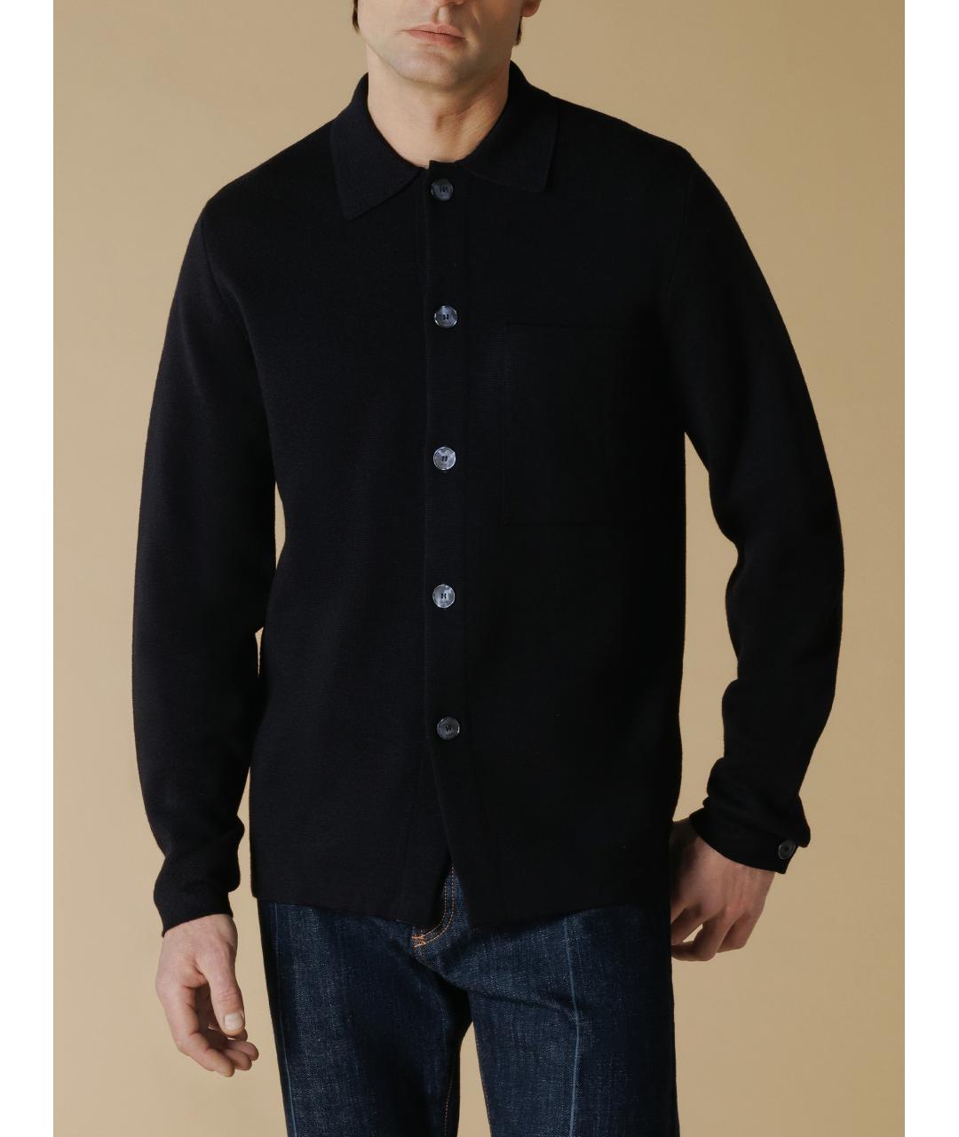 Cruna Черный кардиган, фото 2