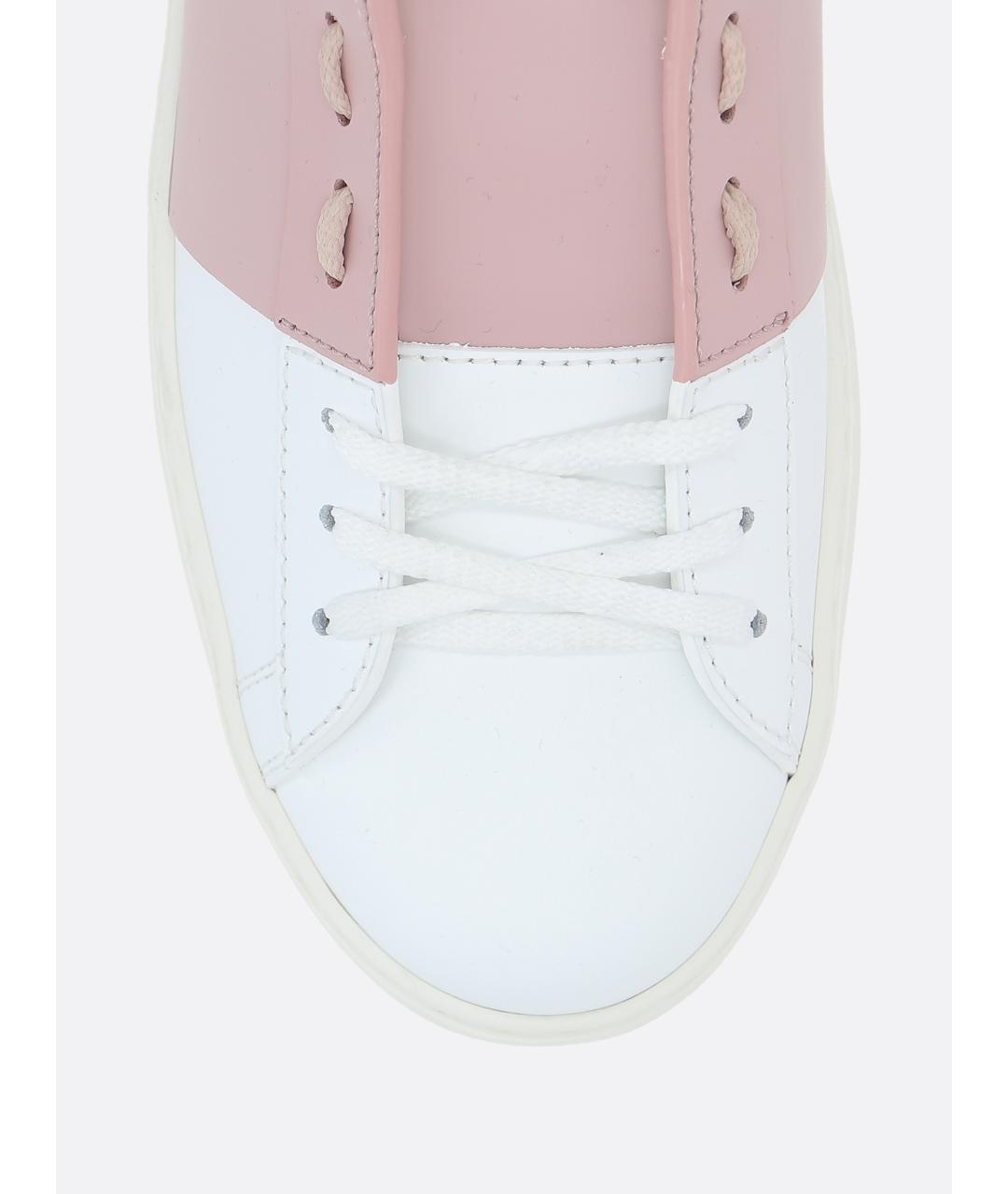 VALENTINO Белые кожаные кеды, фото 4