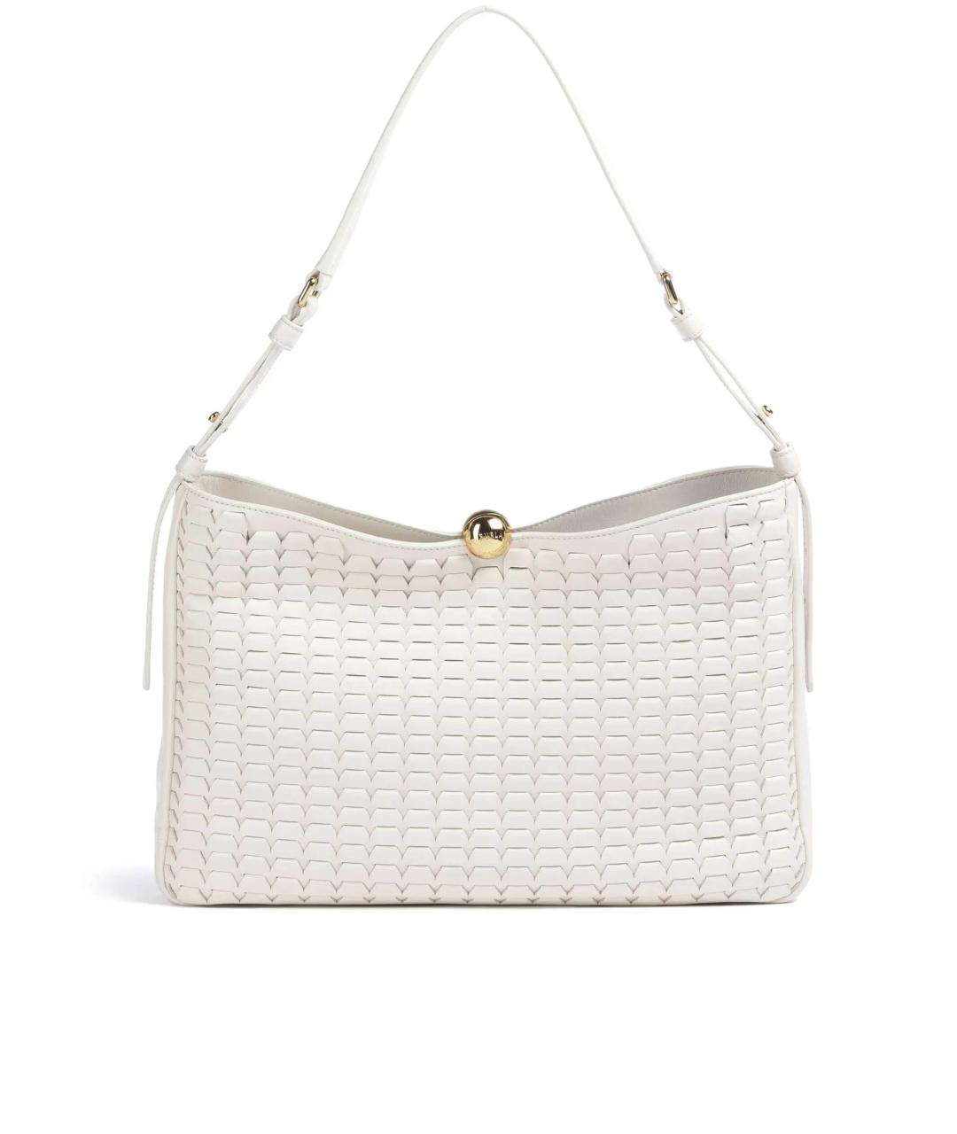 FURLA Белая кожаная сумка через плечо, фото 1