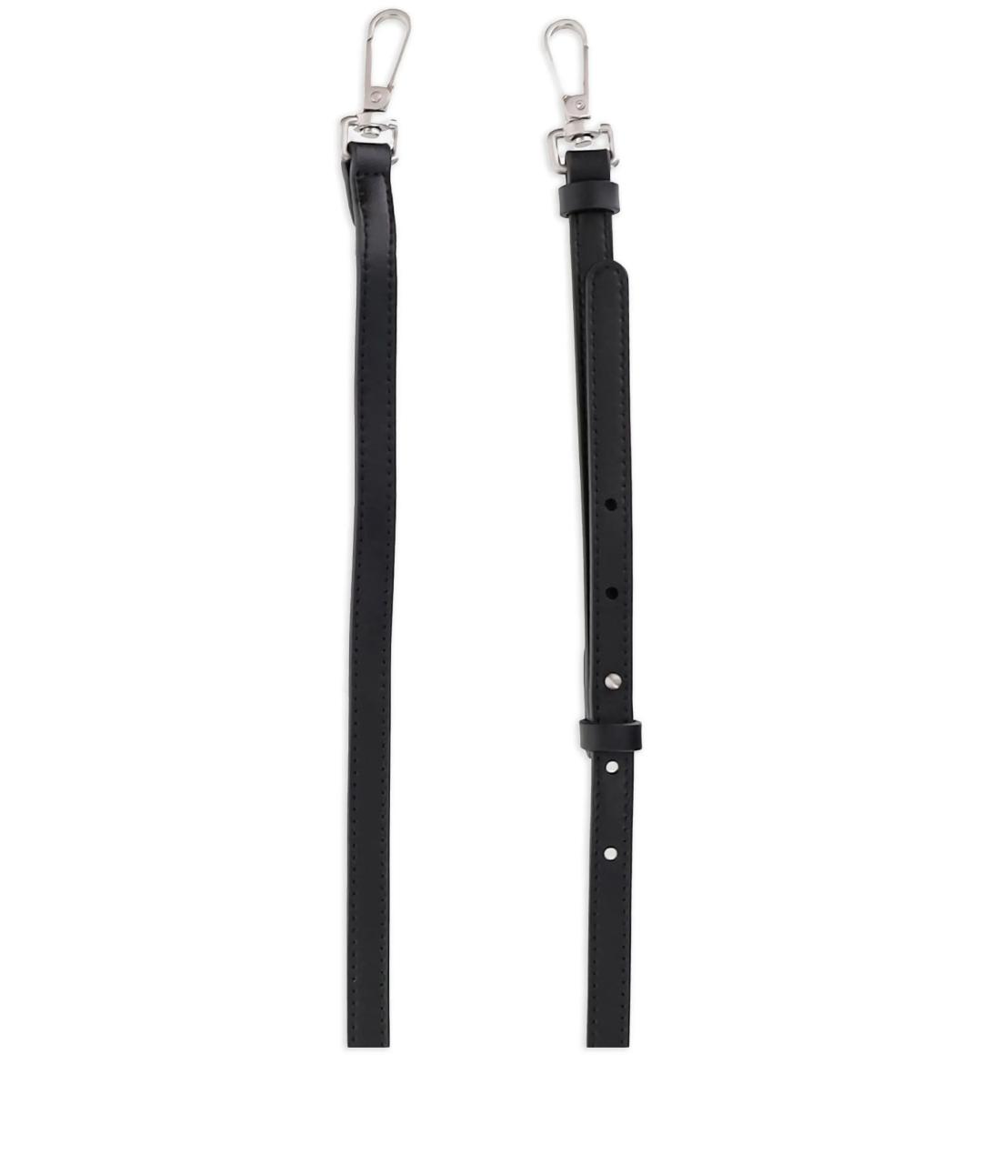 PINKO Черная кожаная сумка с короткими ручками, фото 5