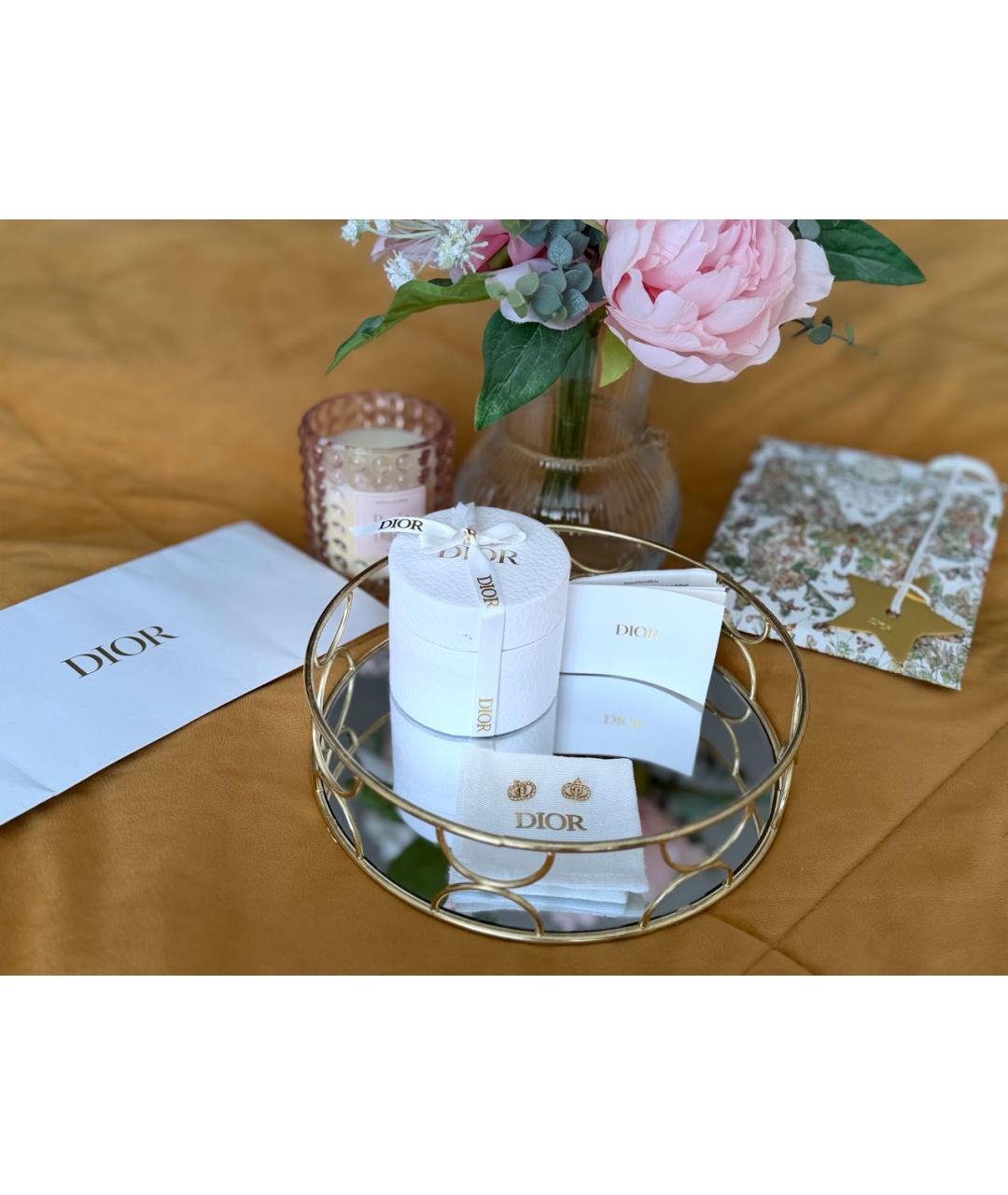 CHRISTIAN DIOR Золотые серьги, фото 6