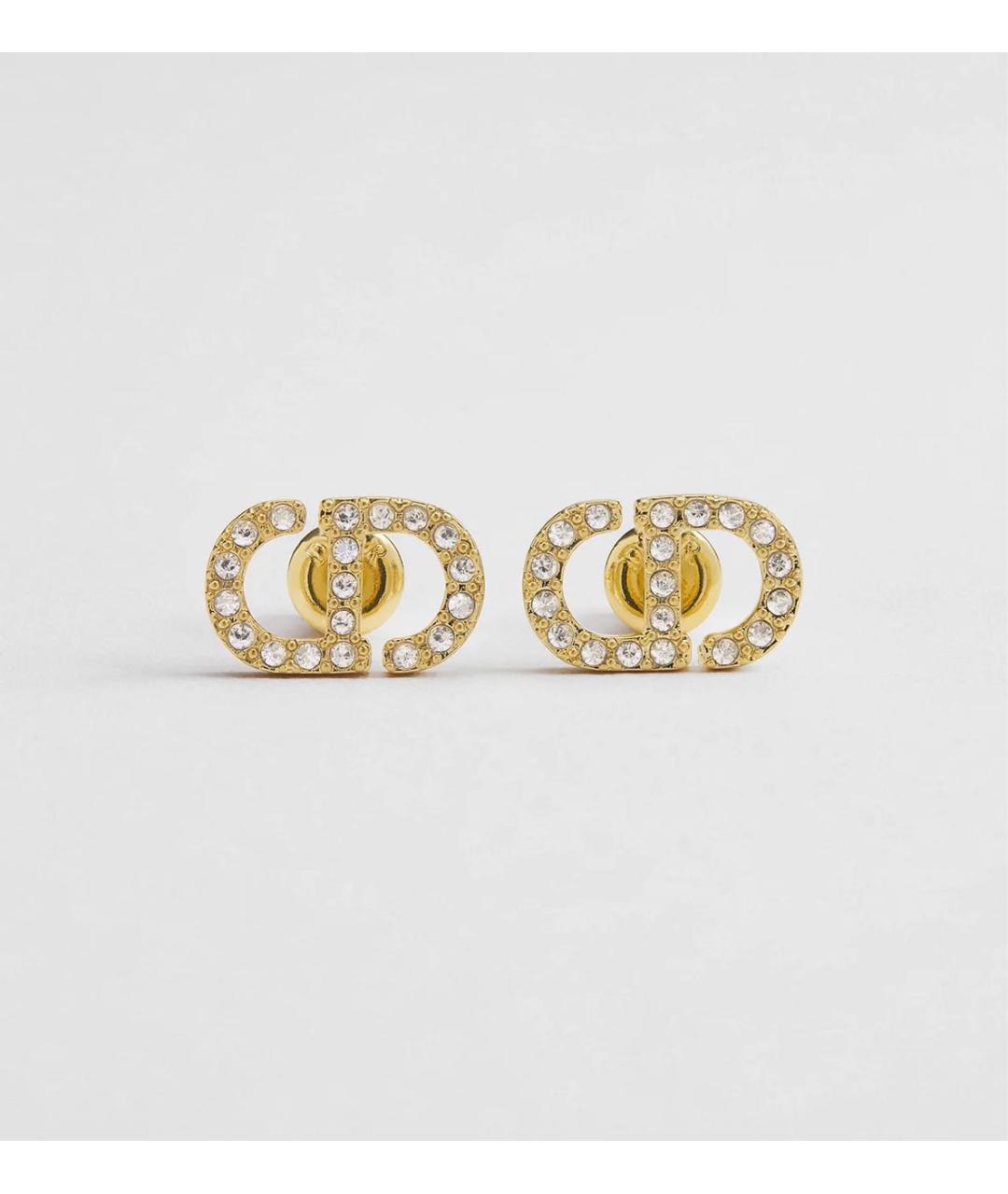 CHRISTIAN DIOR Золотые серьги, фото 8