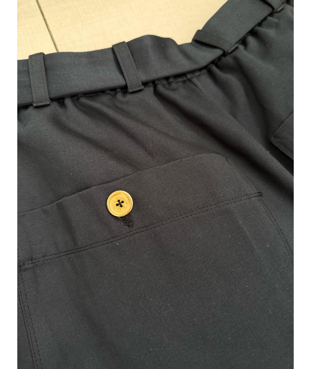SAINT LAURENT Черные шорты, фото 7