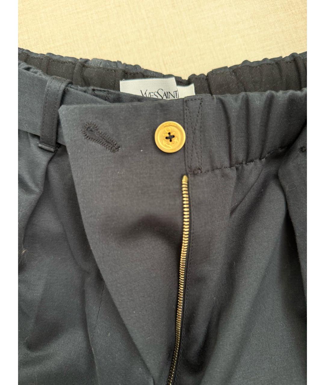 SAINT LAURENT Черные шорты, фото 5