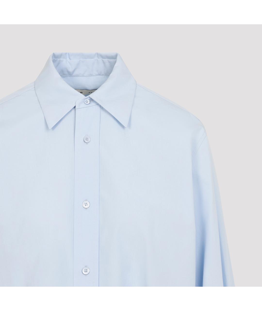 Carven Синяя хлопковая рубашка, фото 4