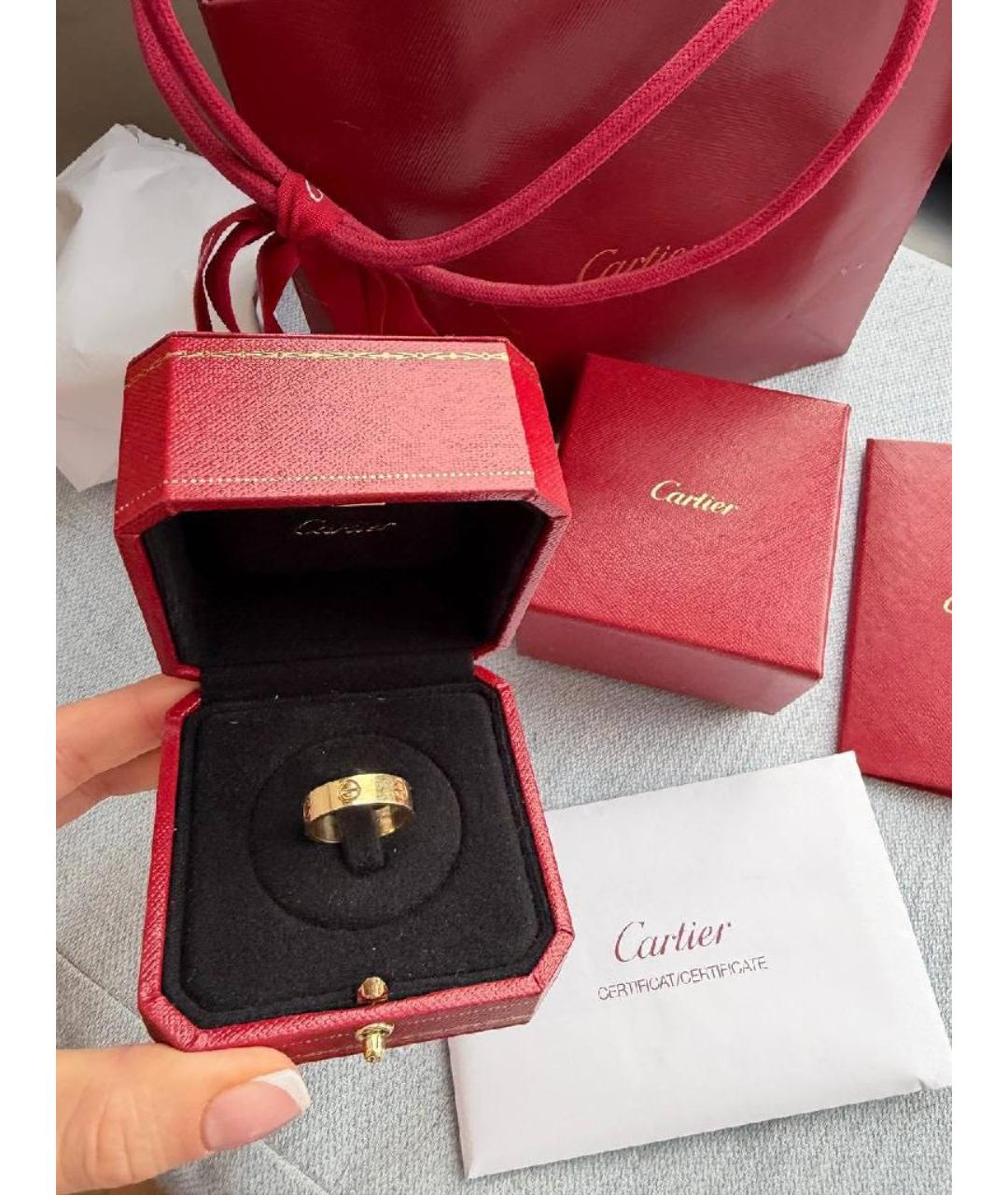 CARTIER Золотое кольцо из желтого золота, фото 2
