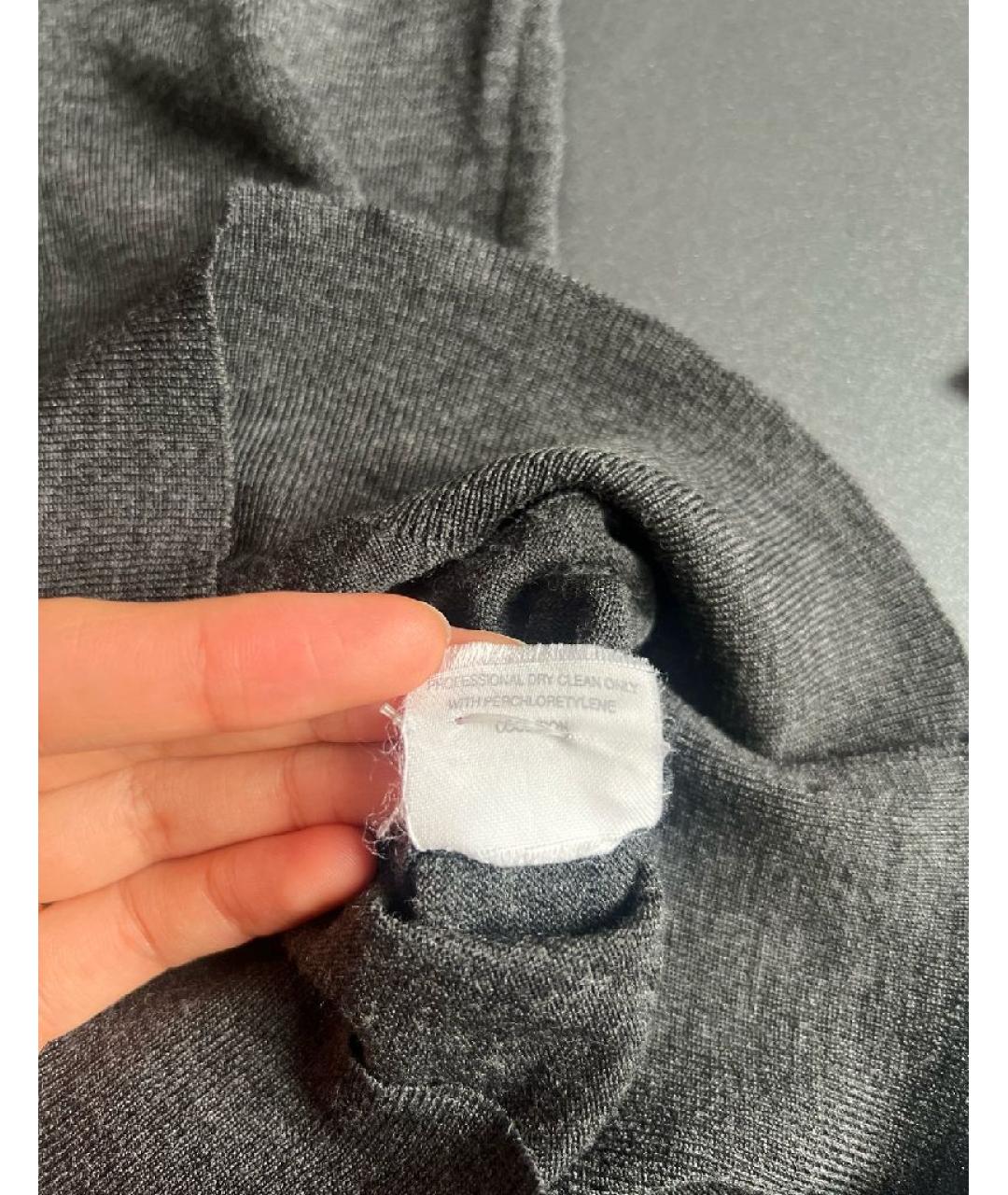 YVES SAINT LAURENT BEAUTY Антрацитовая шерстяная водолазка, фото 5