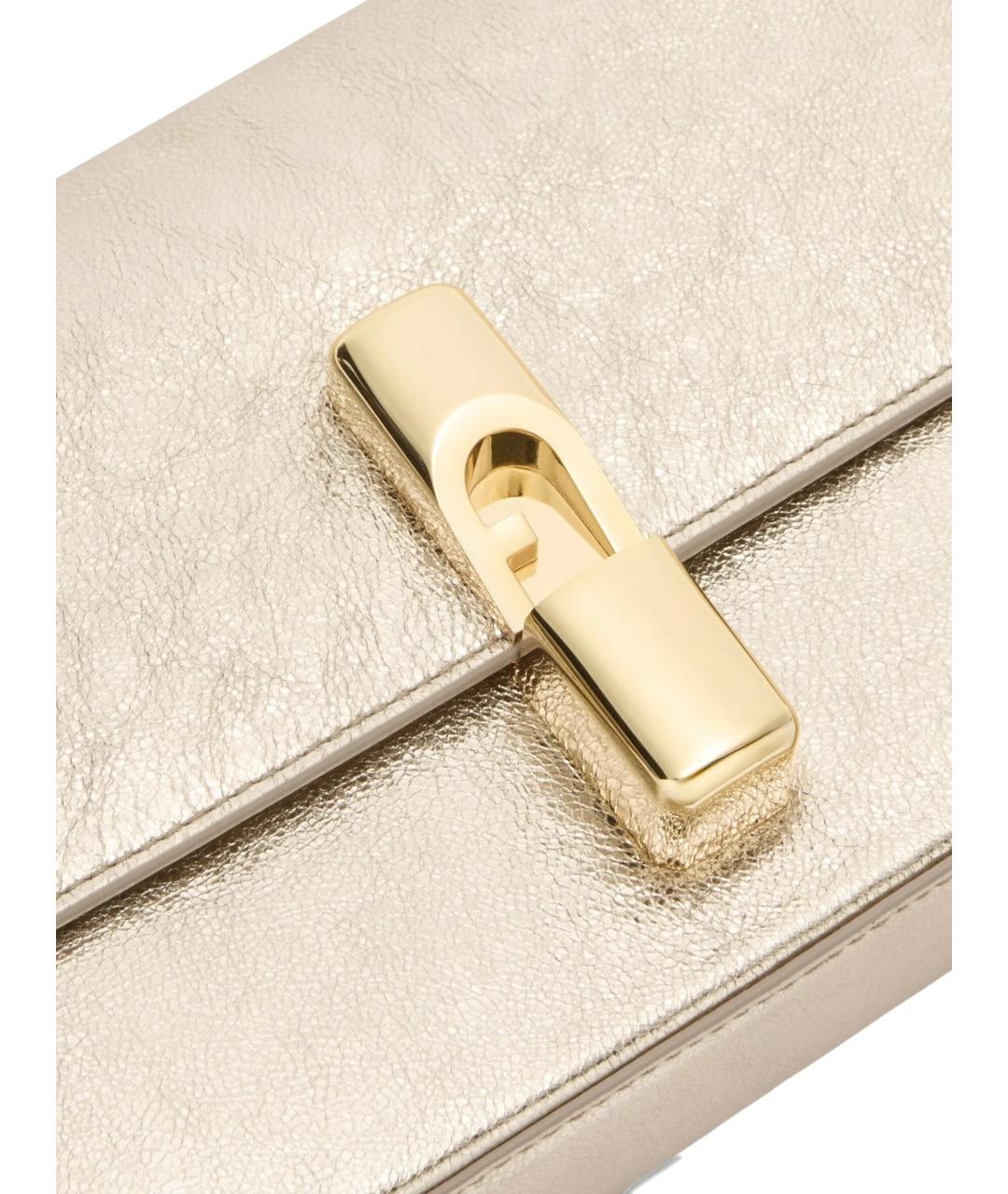 FURLA Белая кожаная сумка через плечо, фото 4