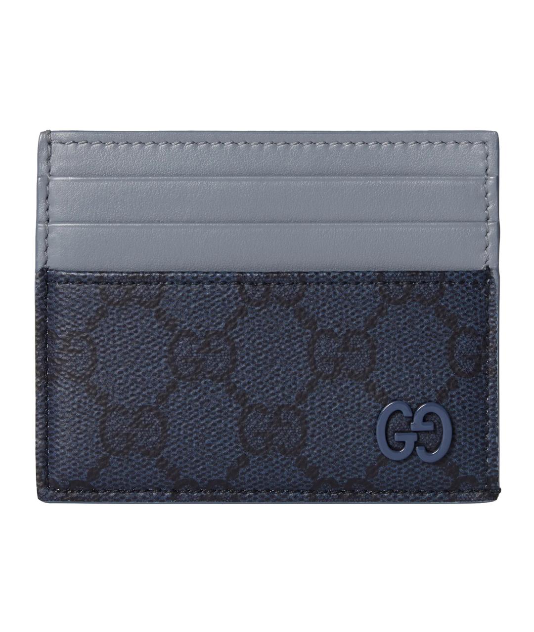 GUCCI Коричневый кожаный кардхолдер, фото 1