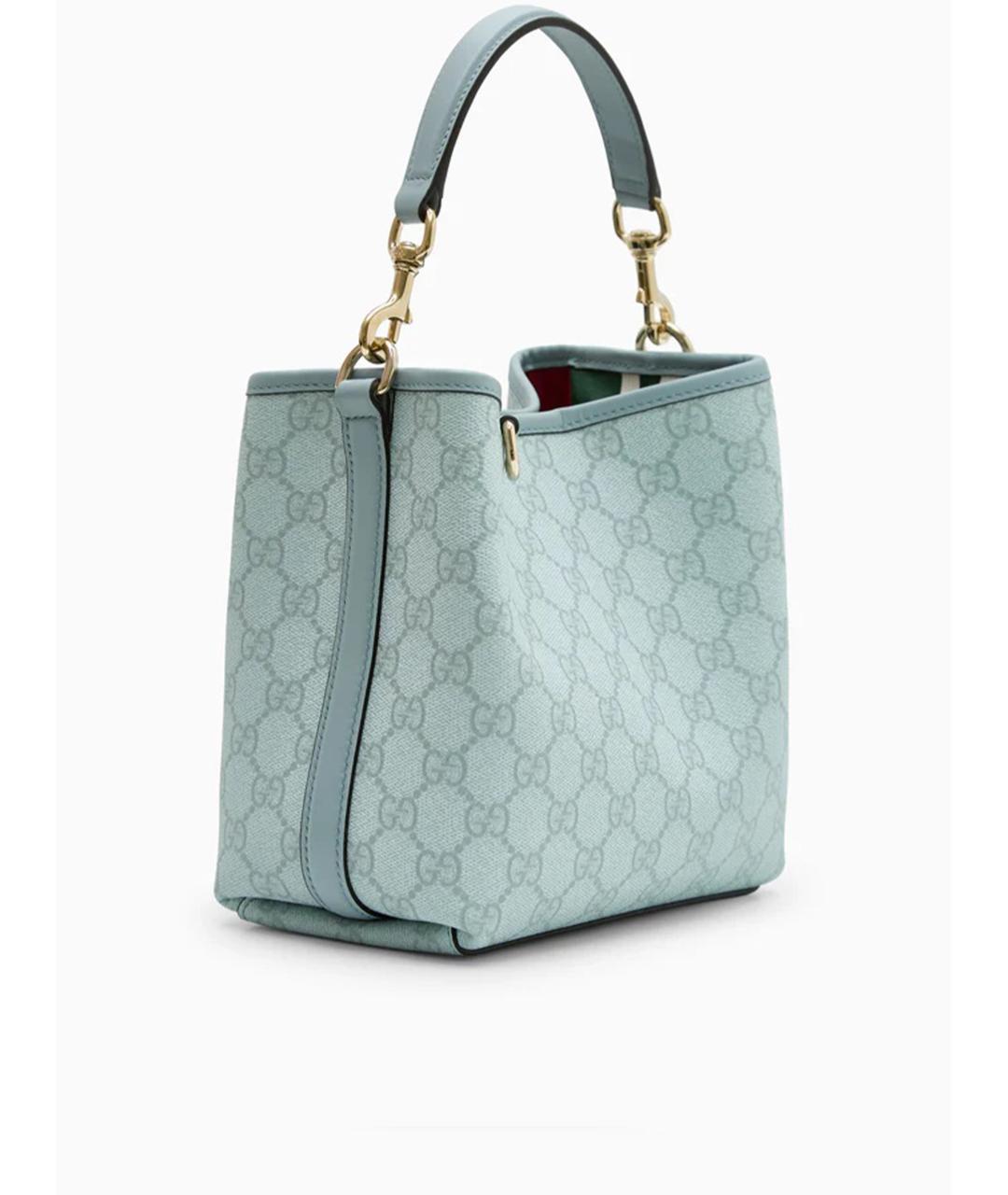 GUCCI Голубая сумка через плечо, фото 2