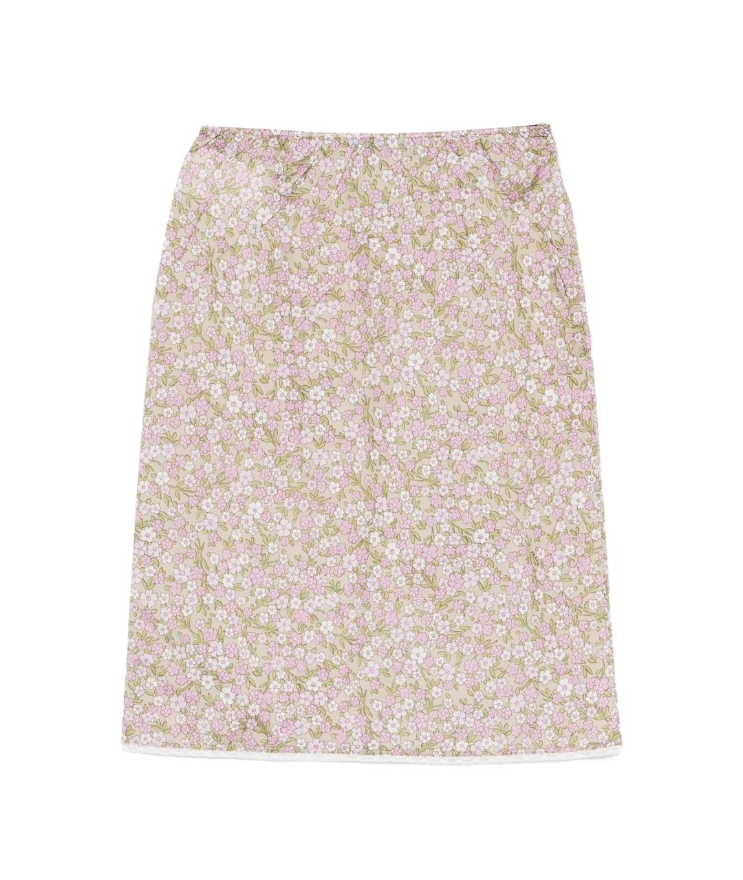 PRADA Розовая полиамидовая юбка миди, фото 1