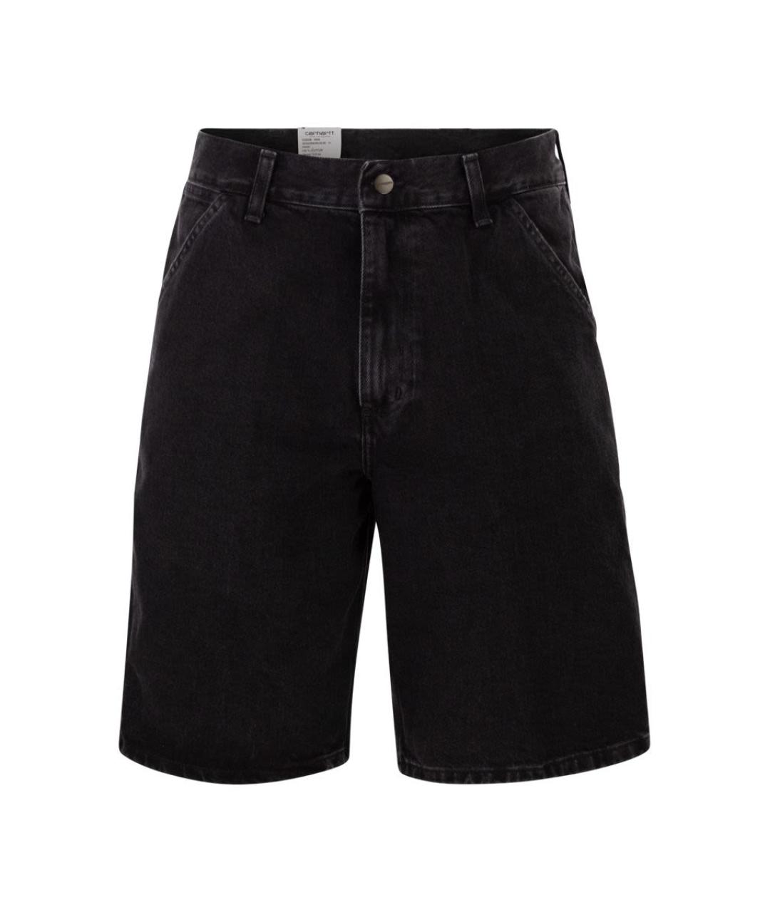 CARHARTT WIP Черные хлопковые шорты, фото 1