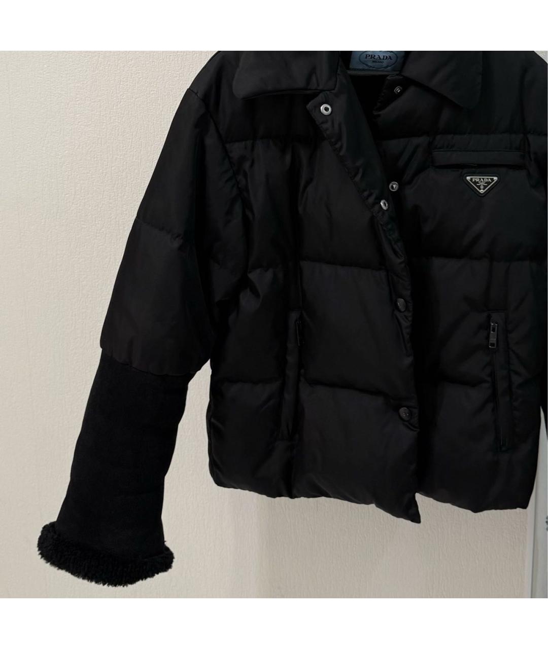 PRADA Черная куртка, фото 4