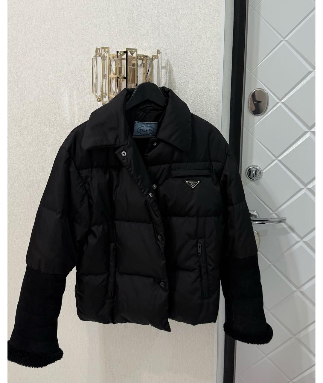 PRADA Черная куртка, фото 5