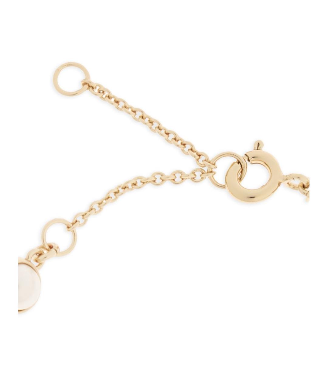 TORY BURCH Золотой металлический браслет, фото 3