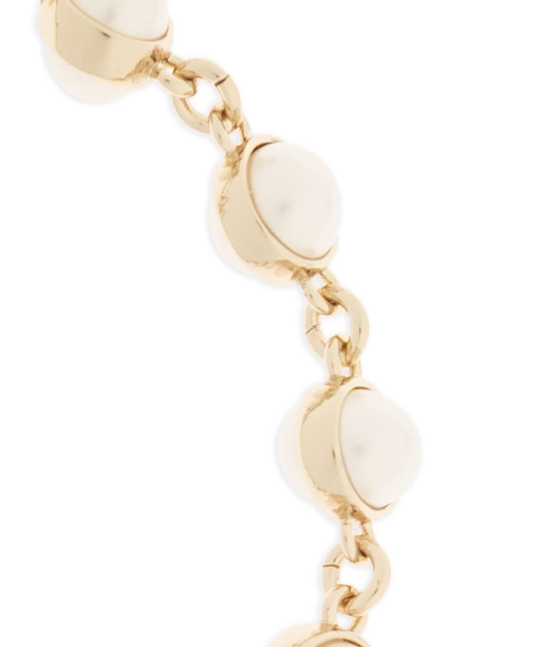 TORY BURCH Золотой металлический браслет, фото 4