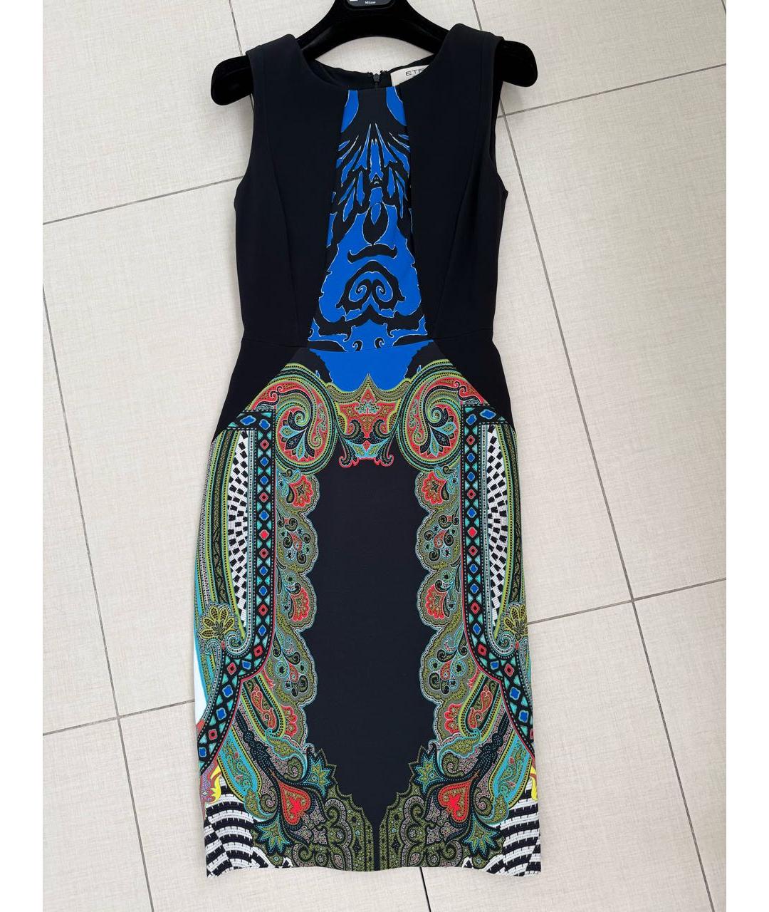 ETRO Мульти коктейльное платье, фото 8
