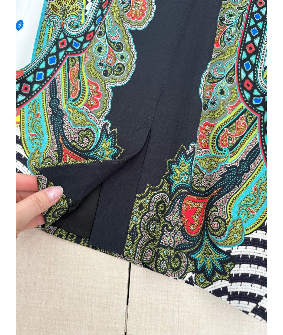 ETRO Мульти коктейльное платье, фото 6