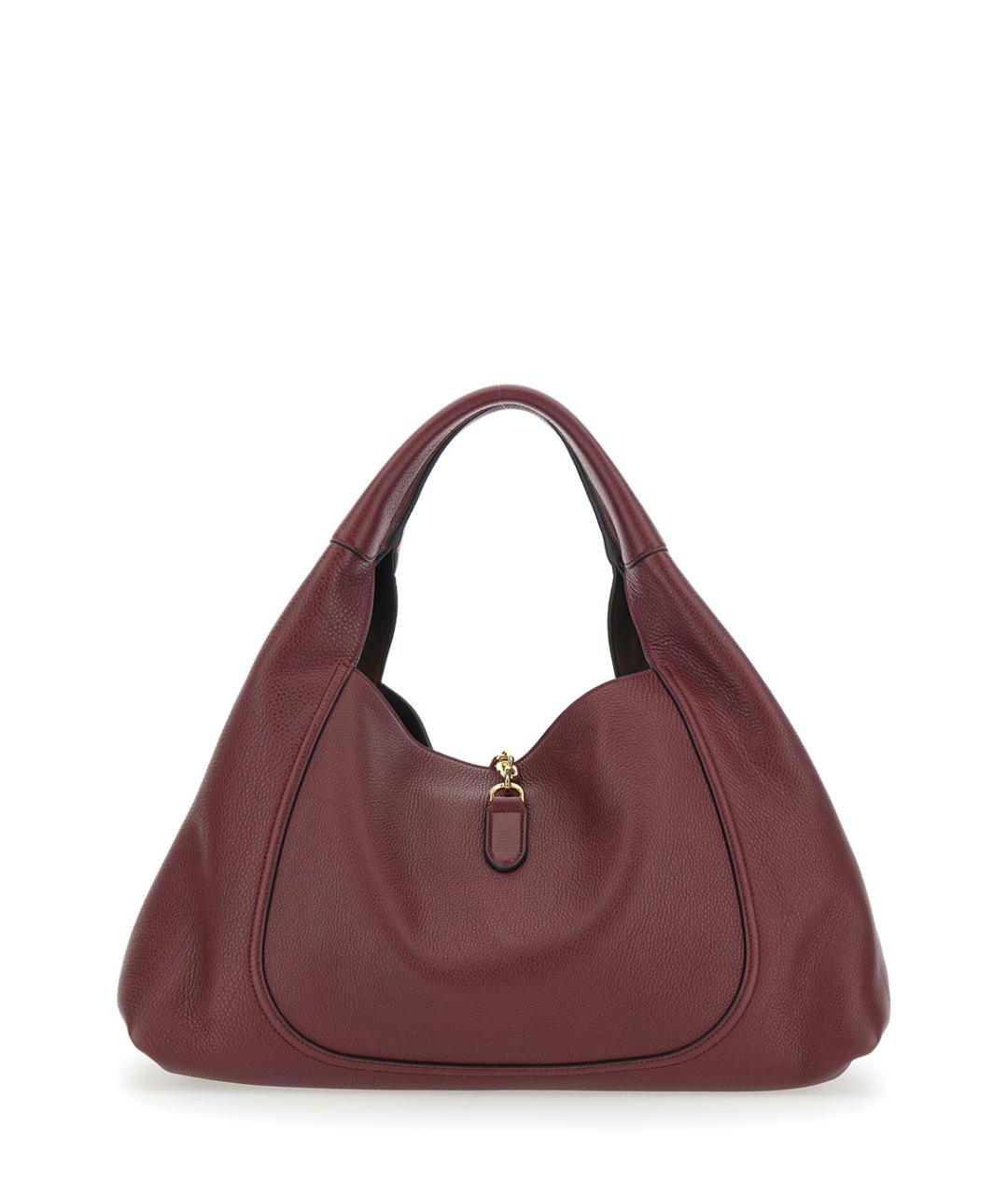 GUCCI Бордовая кожаная сумка через плечо, фото 2