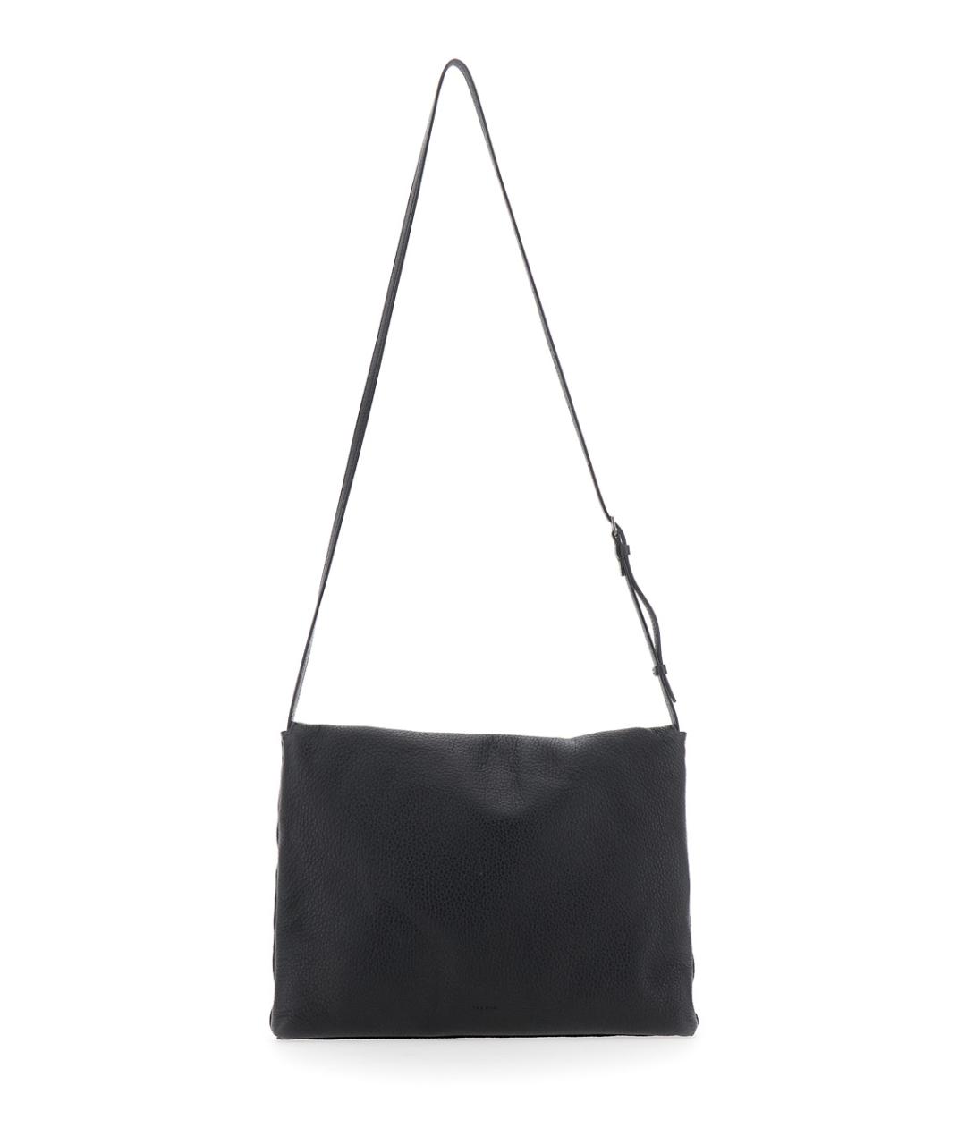 THE ROW Черная кожаная сумка через плечо, фото 2