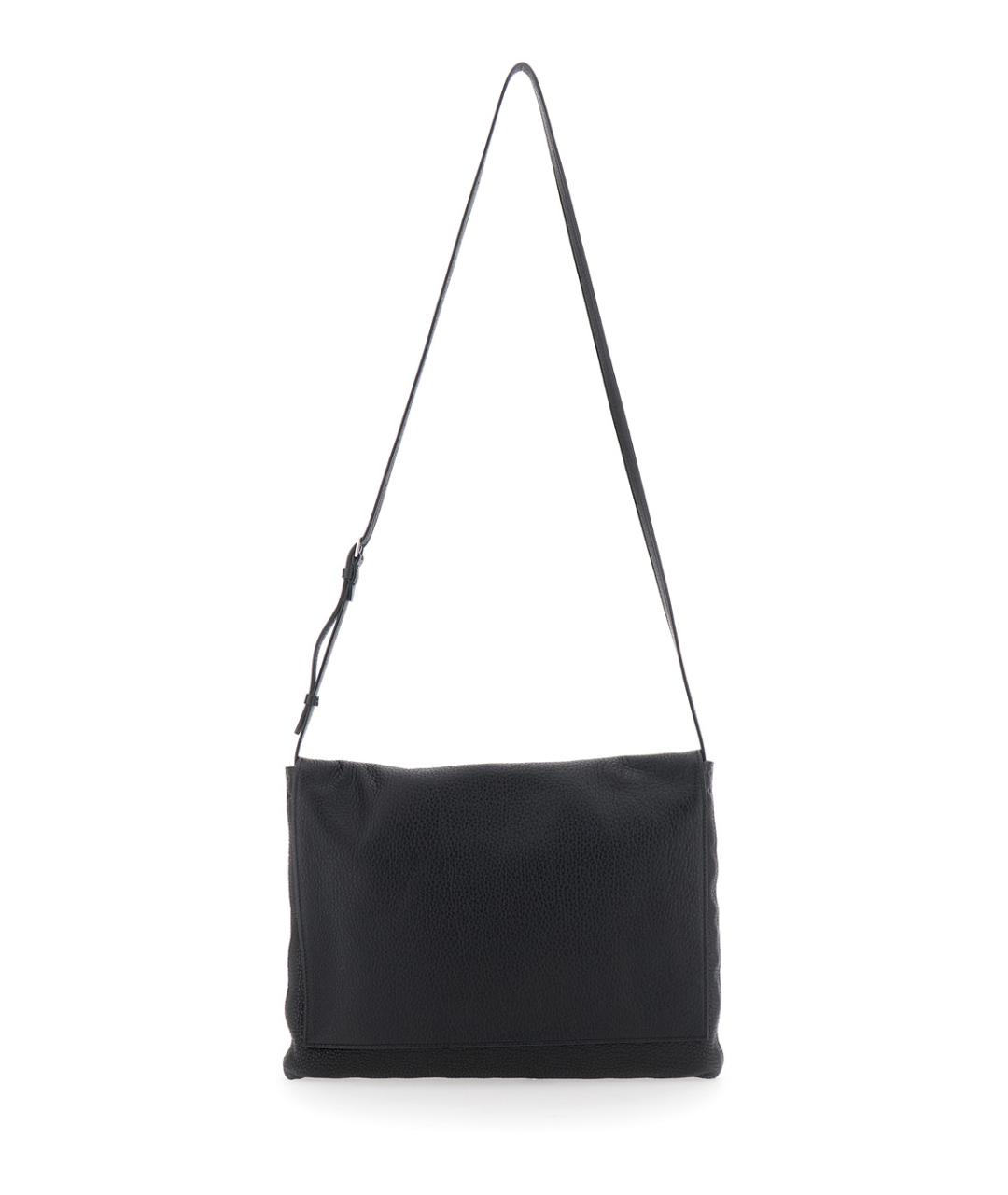 THE ROW Черная кожаная сумка через плечо, фото 1