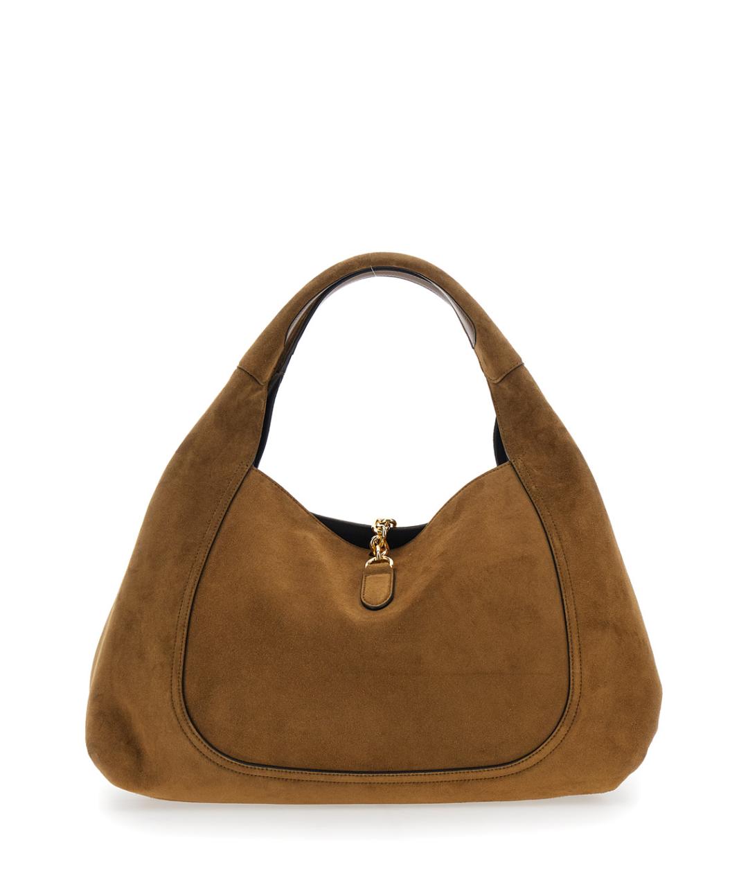 GUCCI Коричневая замшевая сумка через плечо, фото 2