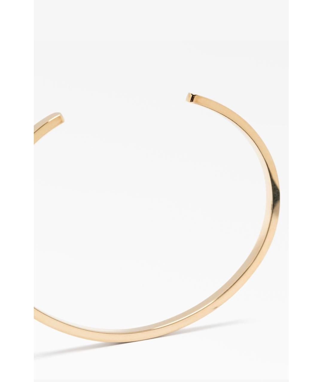 MM6 MAISON MARGIELA Золотой латунный браслет, фото 3