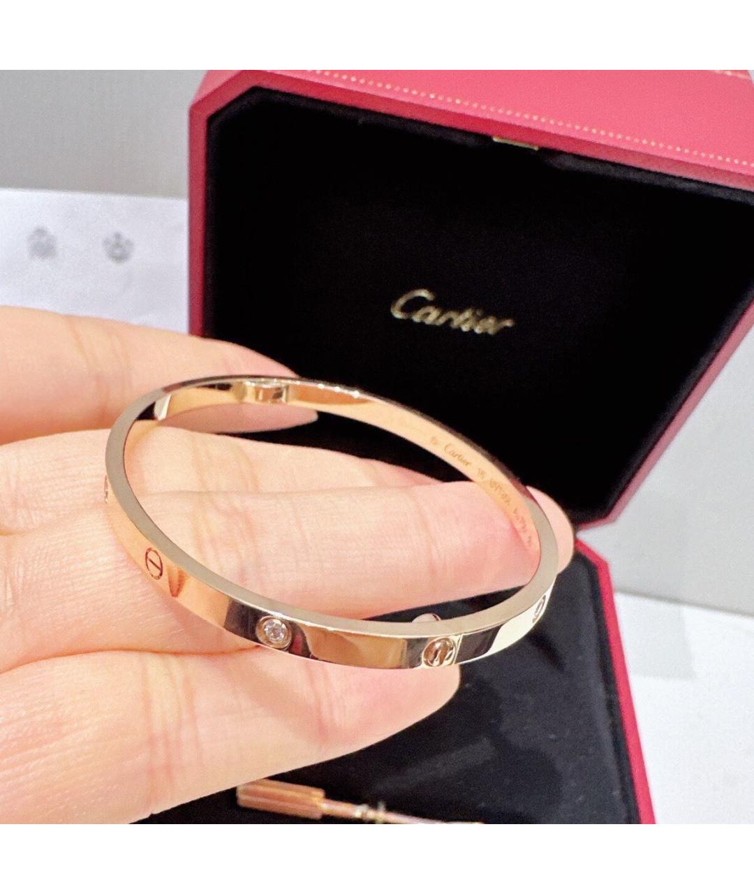 CARTIER Золотой браслет из розового золота, фото 2