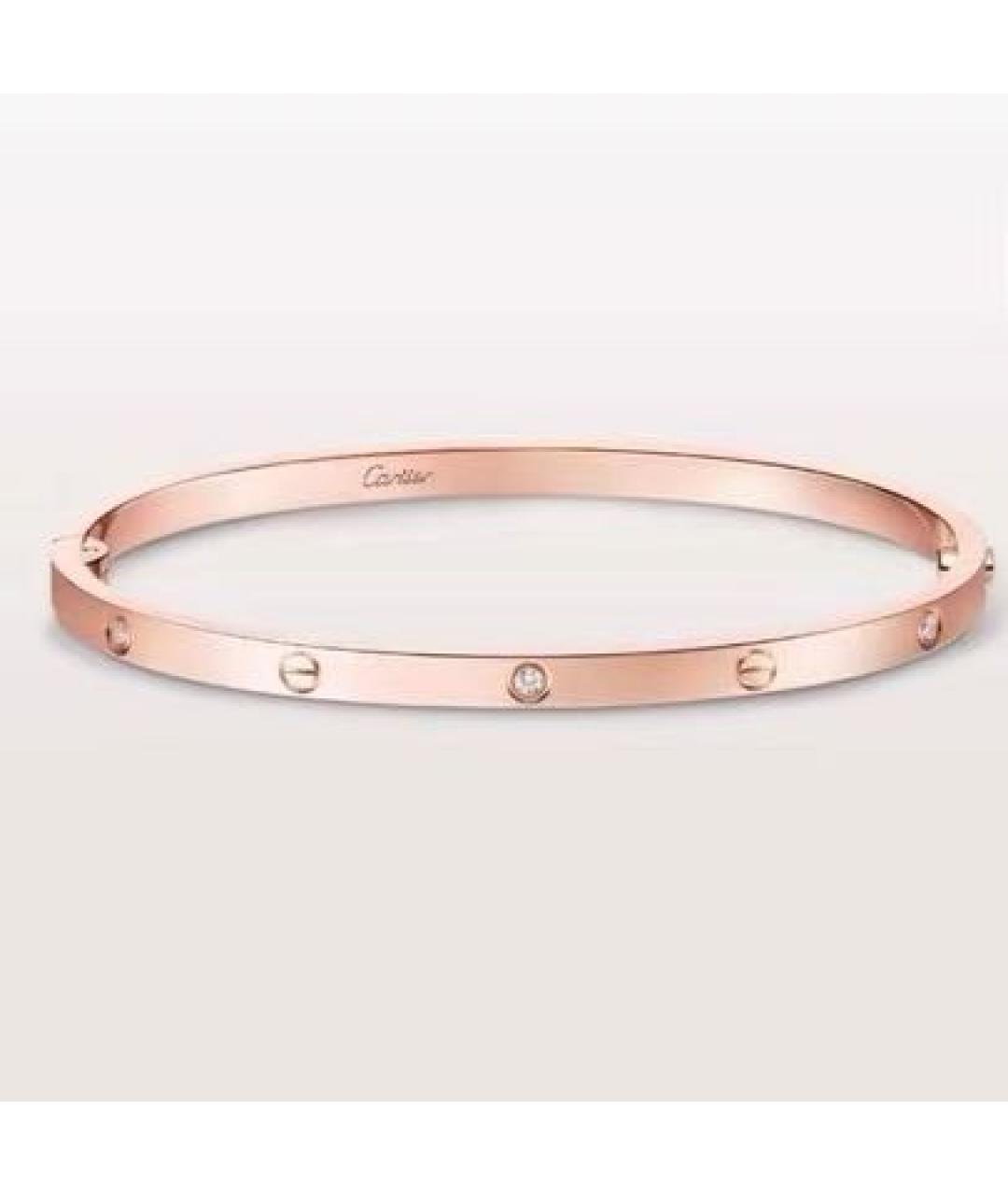 CARTIER Золотой браслет из розового золота, фото 6