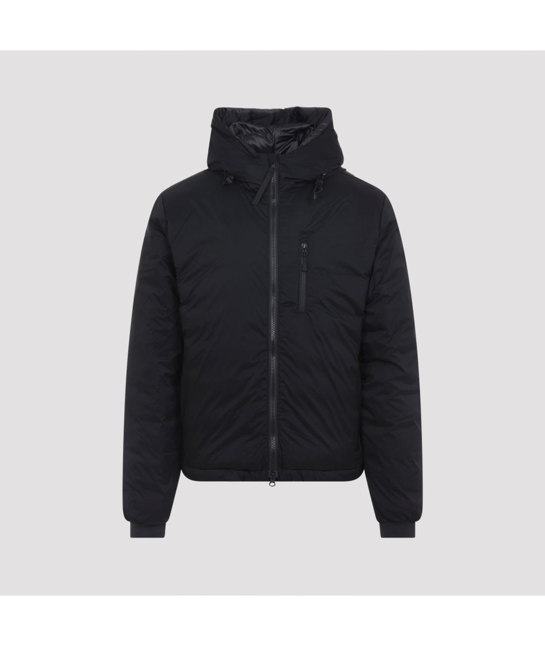 CANADA GOOSE Черный полиэстеровый пуховик, фото 2