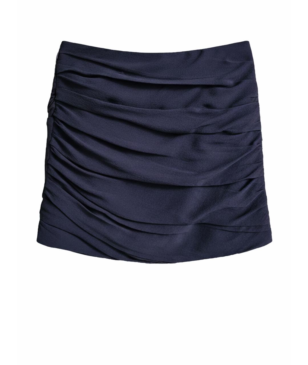 SAINT LAURENT Черная юбка мини, фото 1