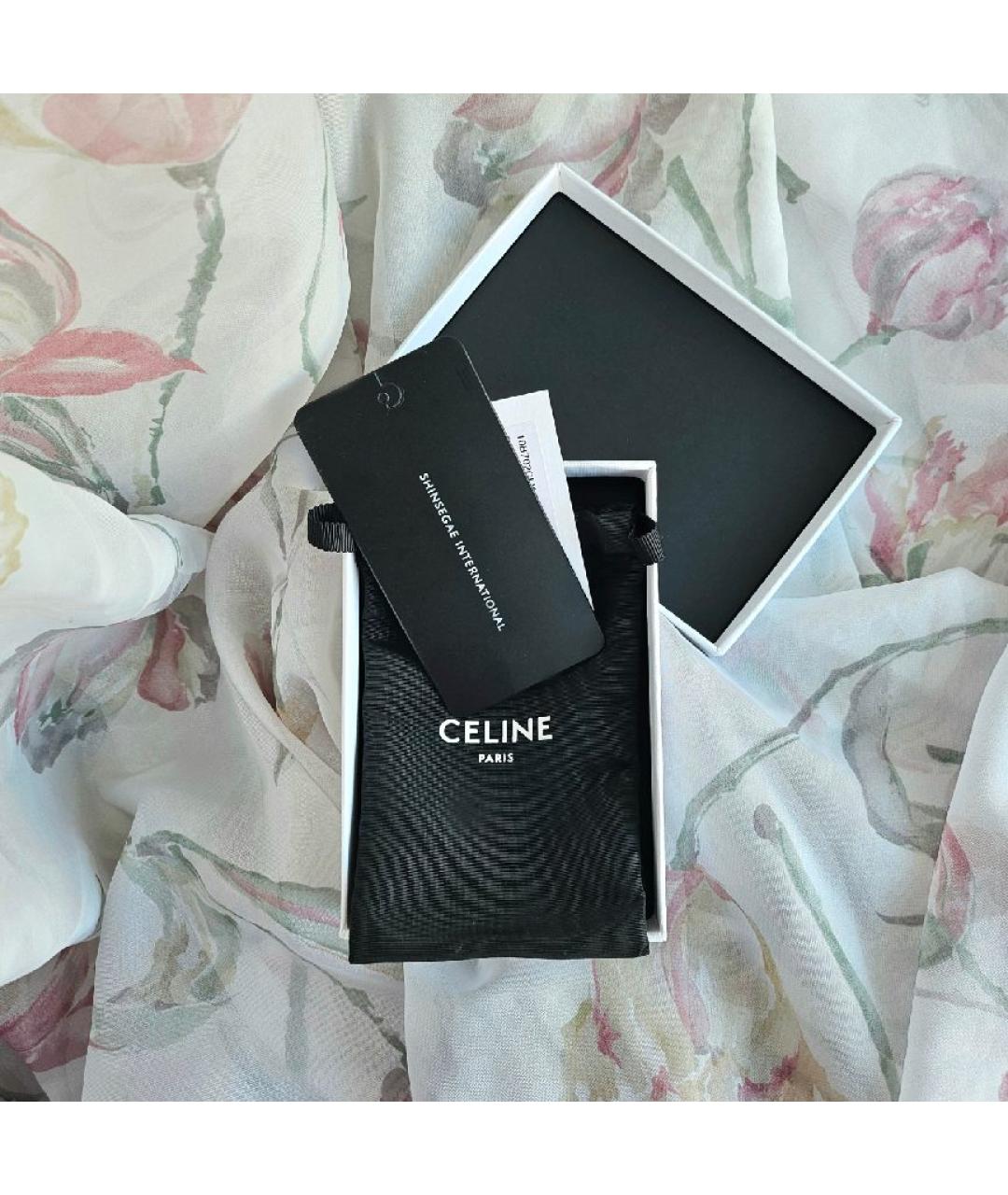 CELINE Коричневый кардхолдер, фото 4