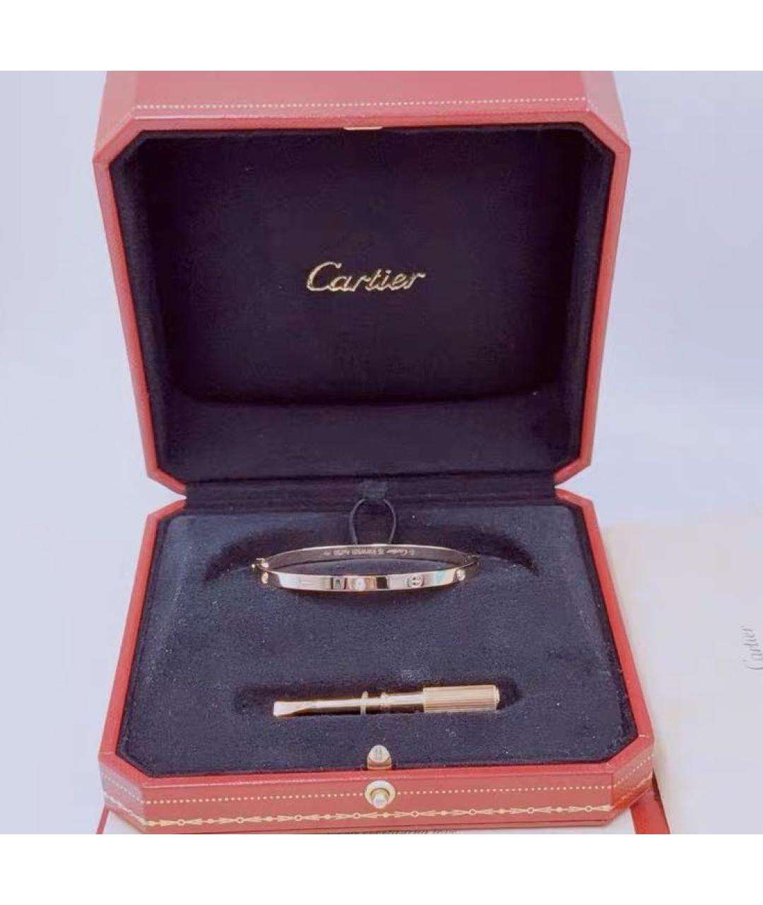 CARTIER Розовый браслет из розового золота, фото 3