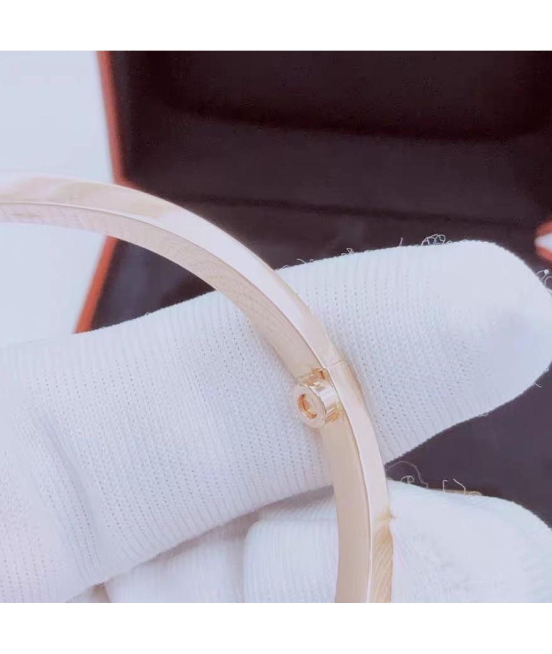 CARTIER Розовый браслет из розового золота, фото 7