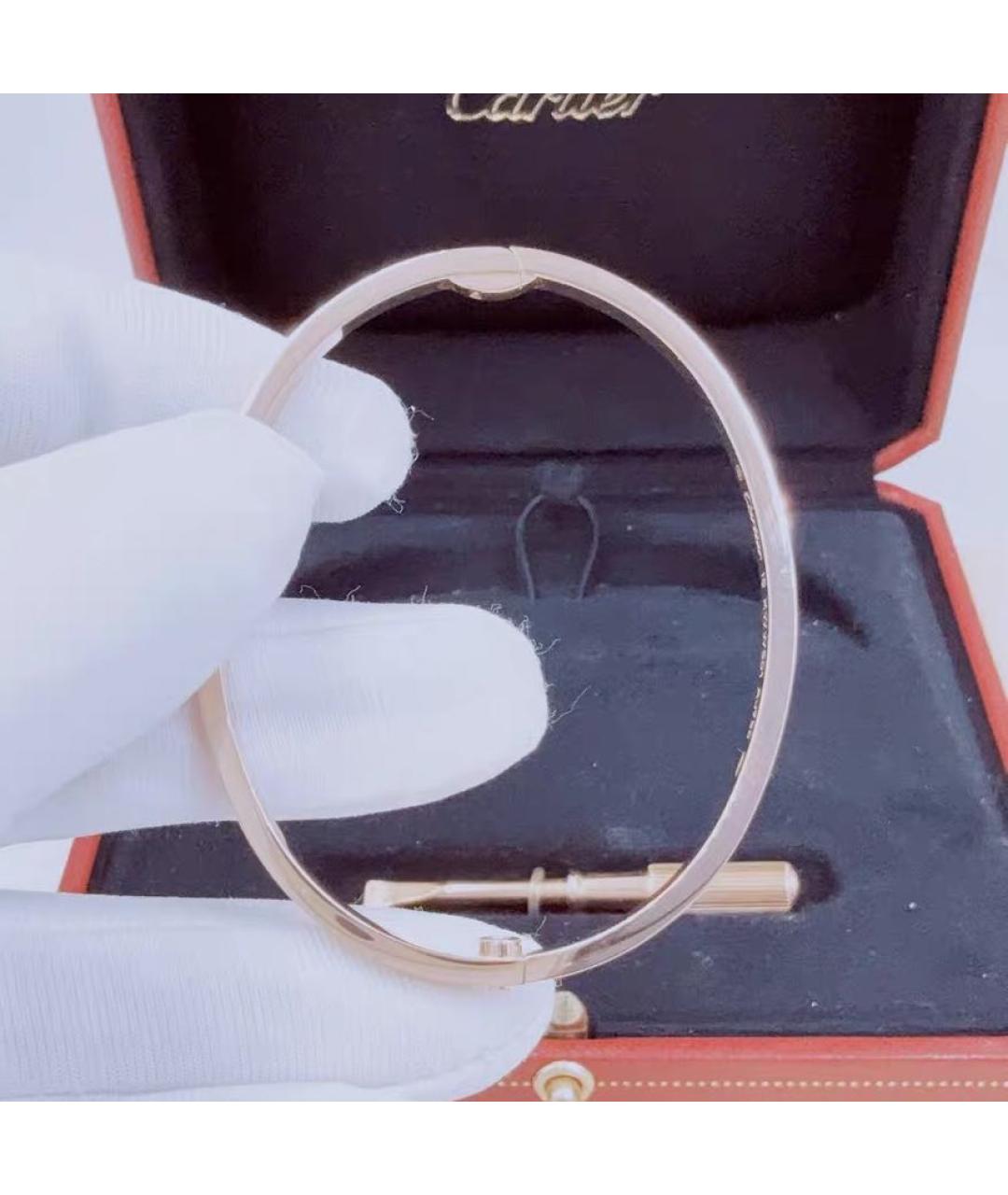 CARTIER Розовый браслет из розового золота, фото 6
