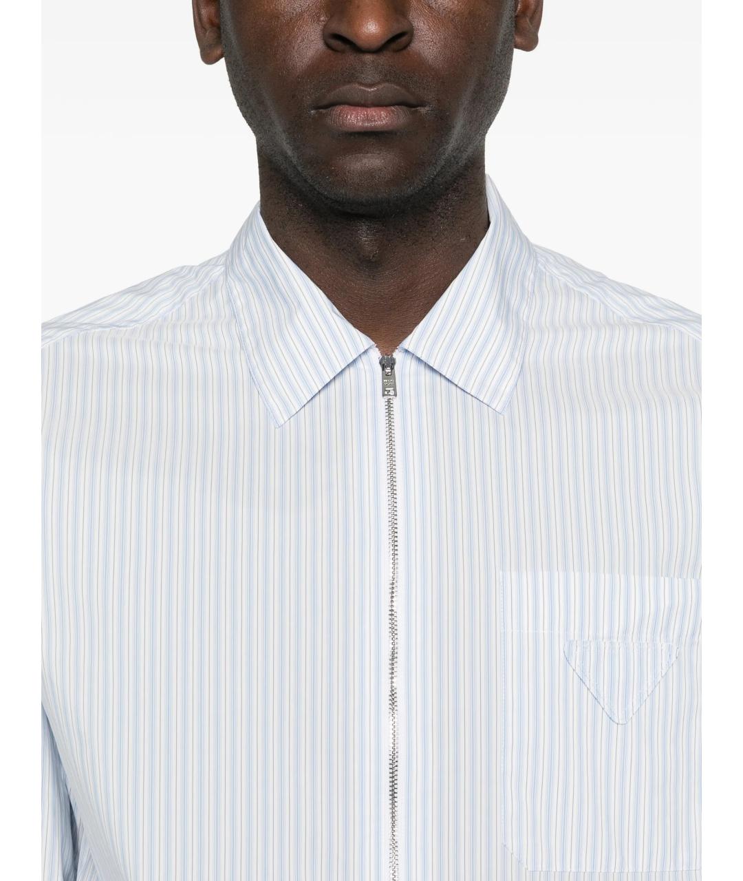 PRADA Белая кэжуал рубашка, фото 5