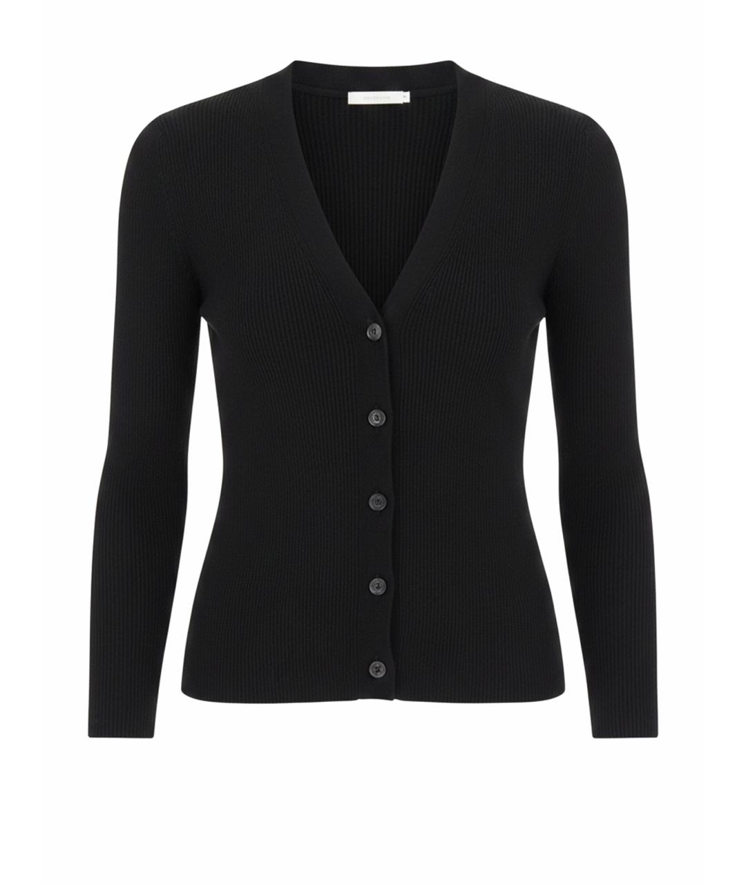 WEEKEND MAX MARA Черный вискозный кардиган, фото 1