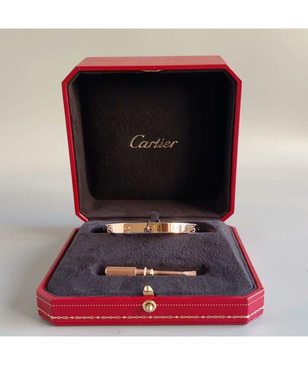 CARTIER Золотой браслет из розового золота, фото 2