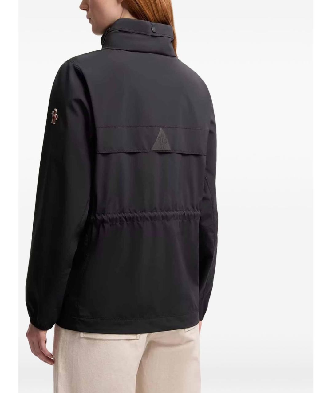 MONCLER GRENOBLE Черная полиэстеровая куртка, фото 3