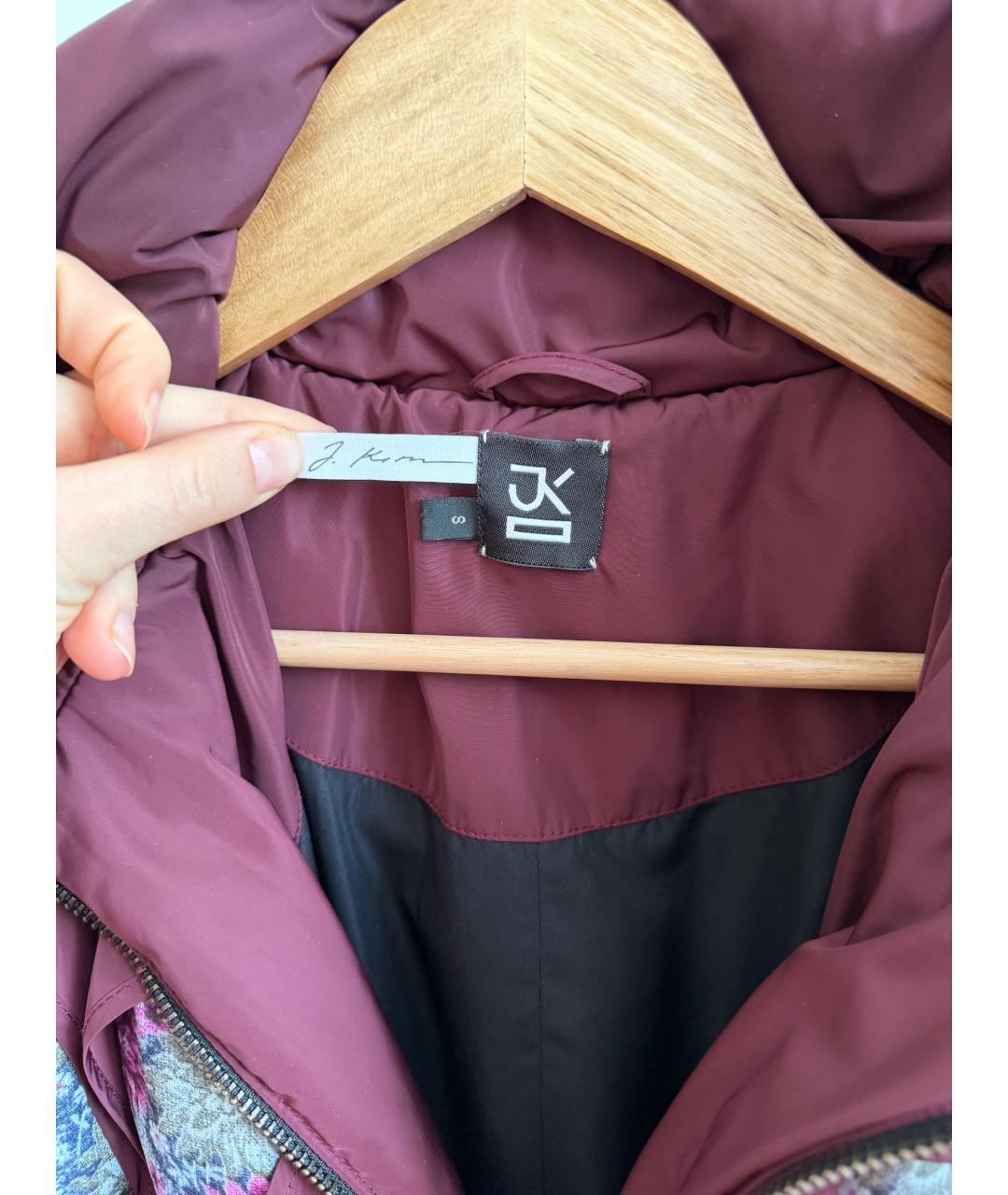 J.KIM Бордовая куртка, фото 3