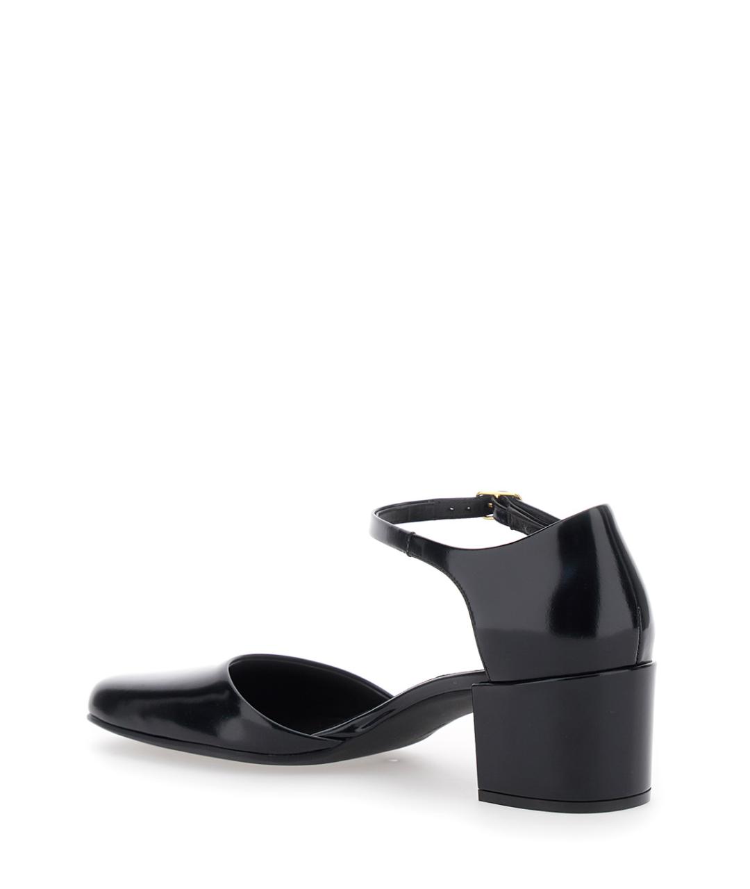 THE ROW Черные кожаные туфли, фото 3