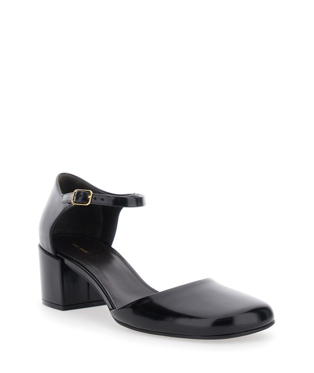 THE ROW Черные кожаные туфли, фото 2