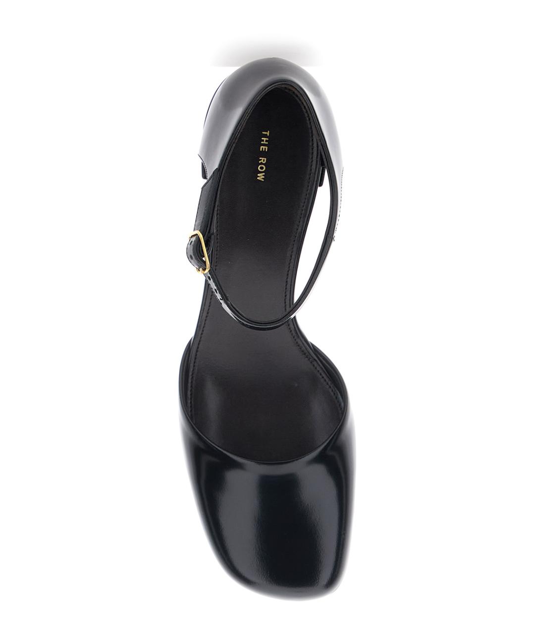 THE ROW Черные кожаные туфли, фото 4