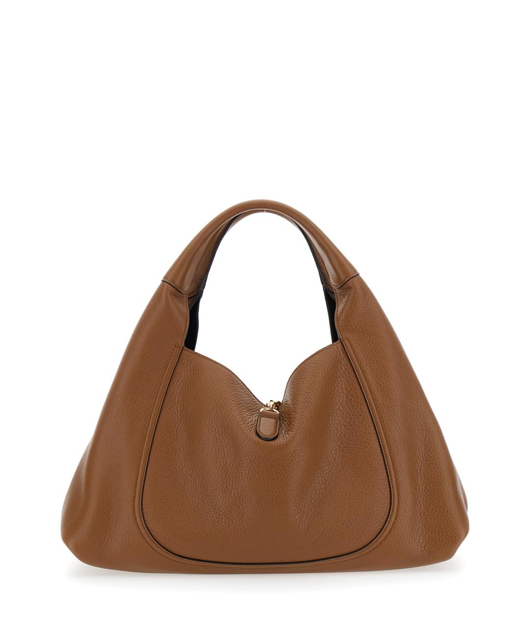 GUCCI Коричневая кожаная сумка через плечо, фото 2