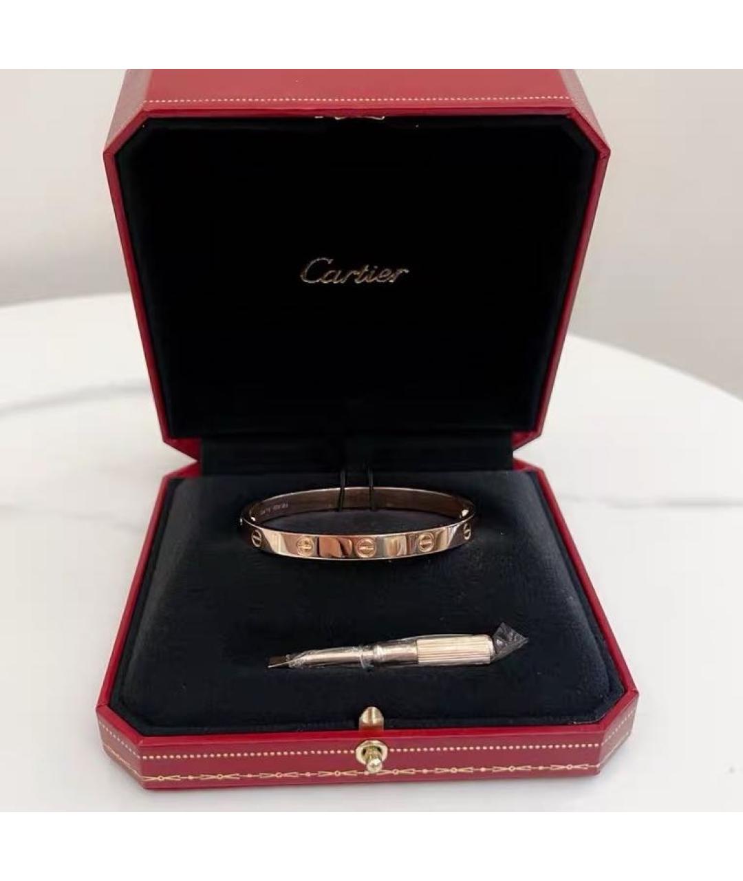 CARTIER Золотой браслет из розового золота, фото 2