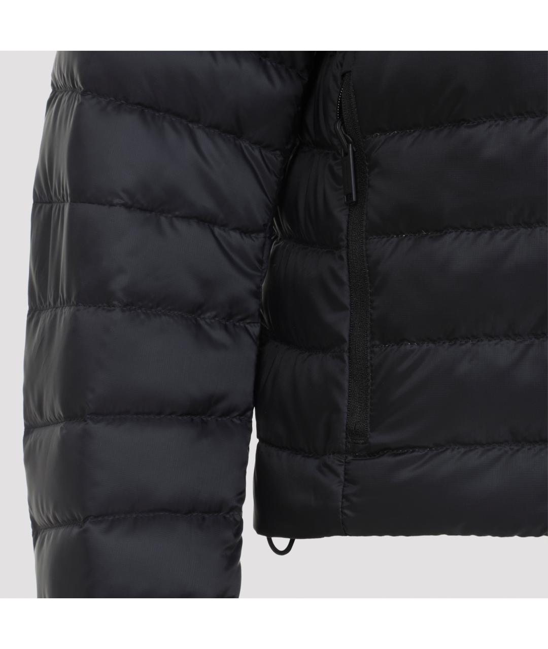 CANADA GOOSE Черный полиамидовый пуховик, фото 4