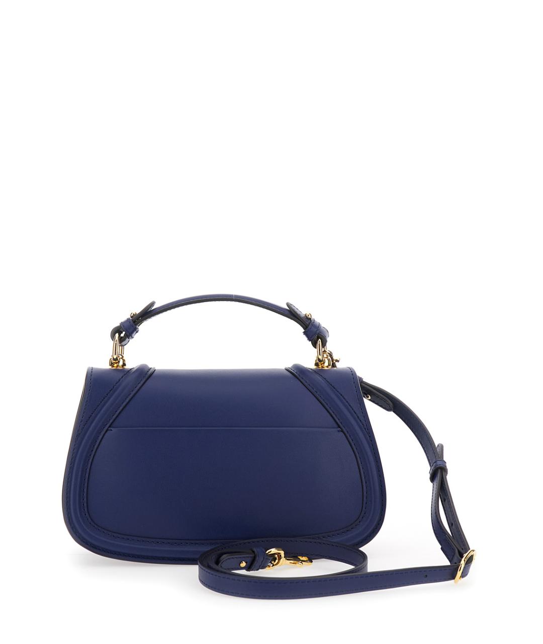 GUCCI Синяя кожаная сумка через плечо, фото 2